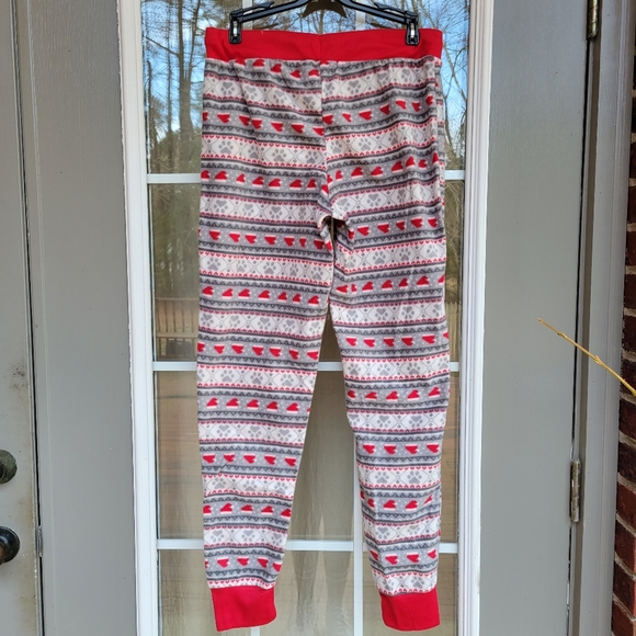 "Santa Paws" Christmas 2-Piece Pajamas Set - Size Medium (Excellent Condition) - Picture 9 of 14